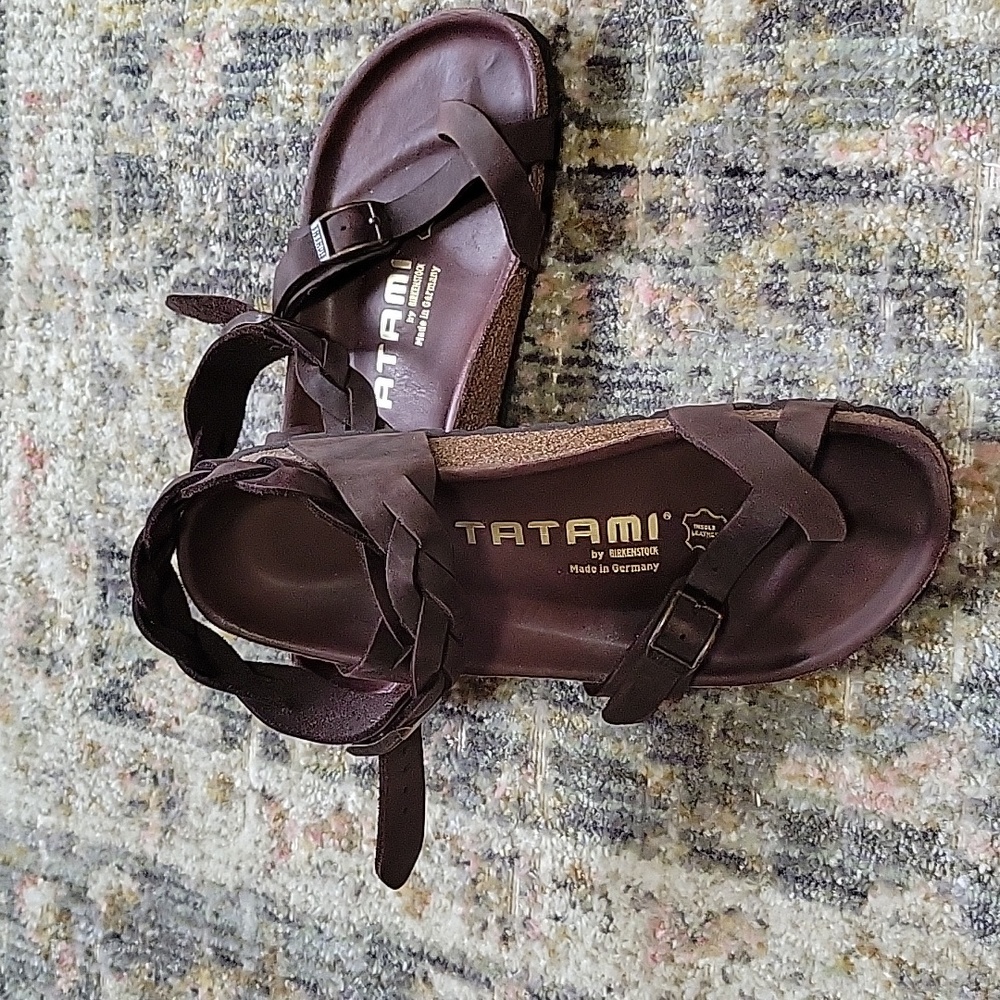 Birkenstock Tatami Yara Leather Sandals
